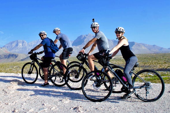 Tour del canyon Red Rock in bici elettrica