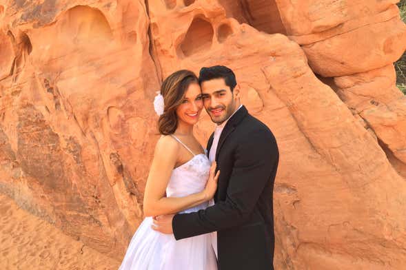 Matrimonio nella Valley of Fire