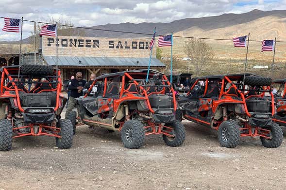 Tour del deserto di Las Vegas in buggy + Esperienza di tiro a segno