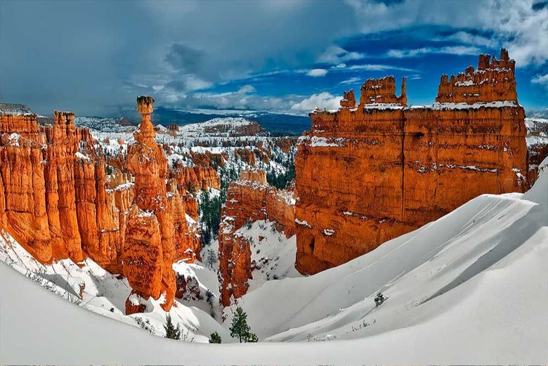 Il Bryce Canyon d'inverno