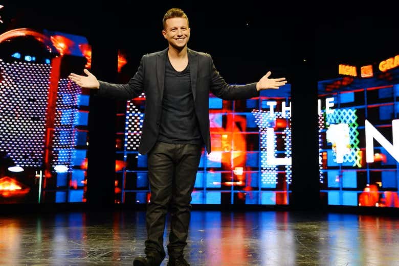 Mat Franco sul palco