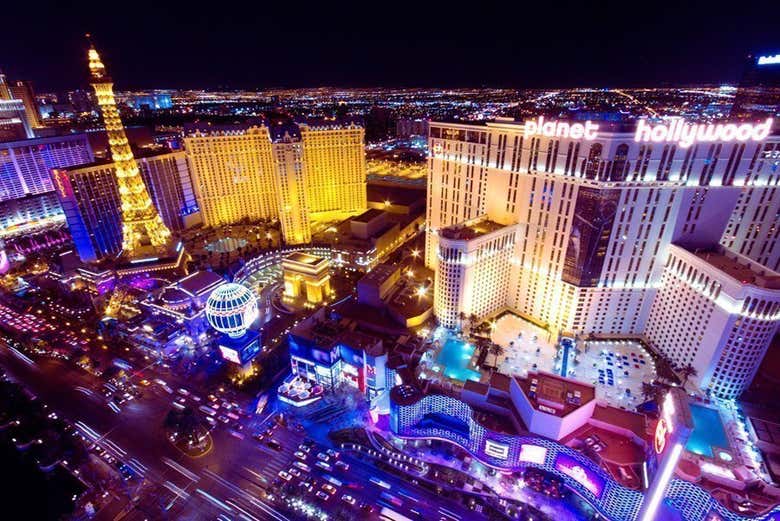 Sorvolando Las Vegas