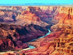 Sorvolando il Grand Canyon in elicottero