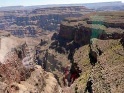 Grand Canyon del Colorado in elicottero