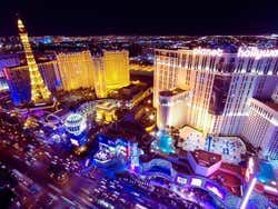 Divertimento notturno a Las Vegas