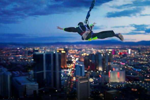 SkyJump a The Strat Las Vegas